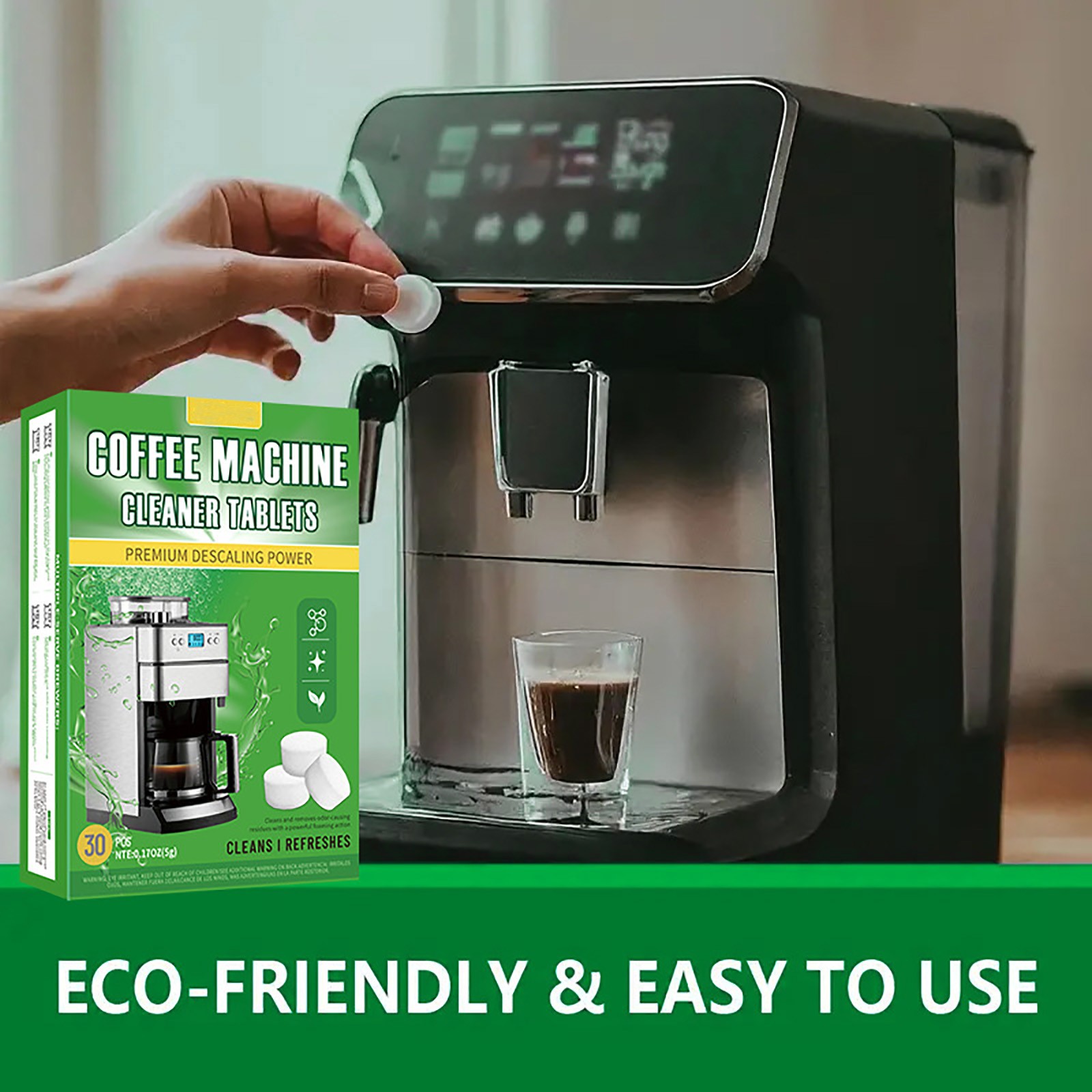 Coffee Equipment Cleaner - Tableta de limpieza para máquina de