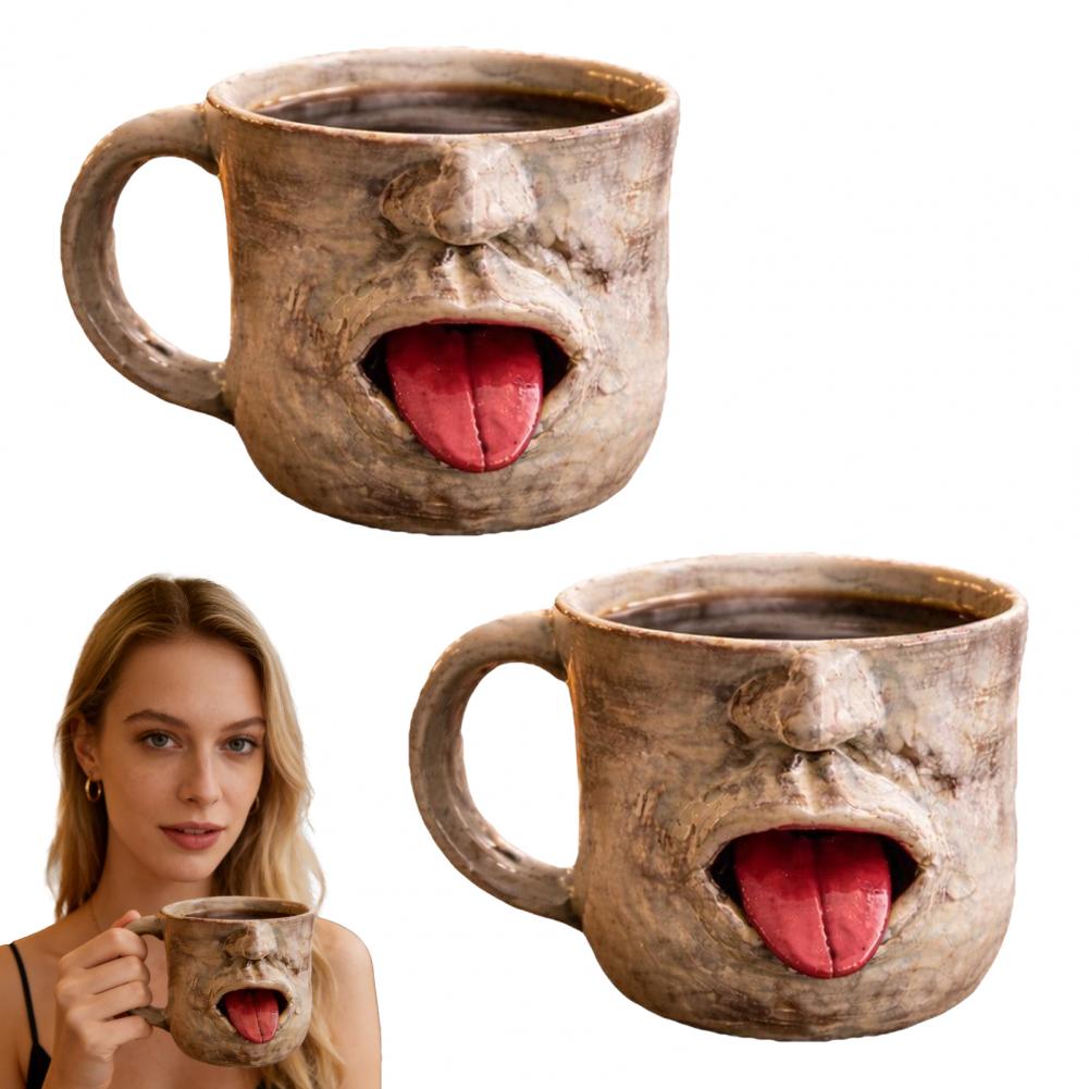 Coffee Equipment Gift - Taza de cerámica de gres de
