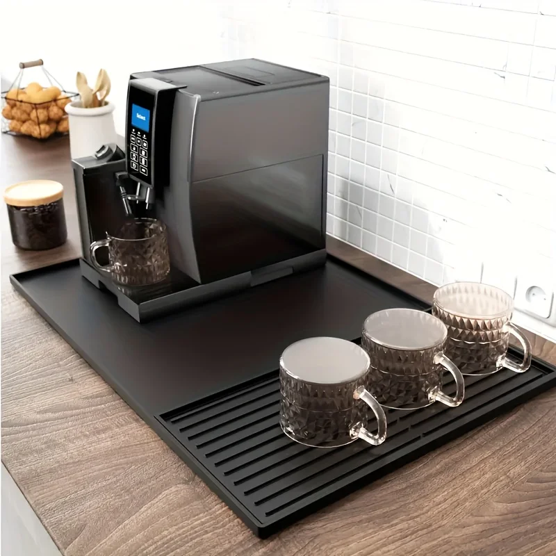 Coffee Equipment Organizer - Tapete de silicona 2 en 1