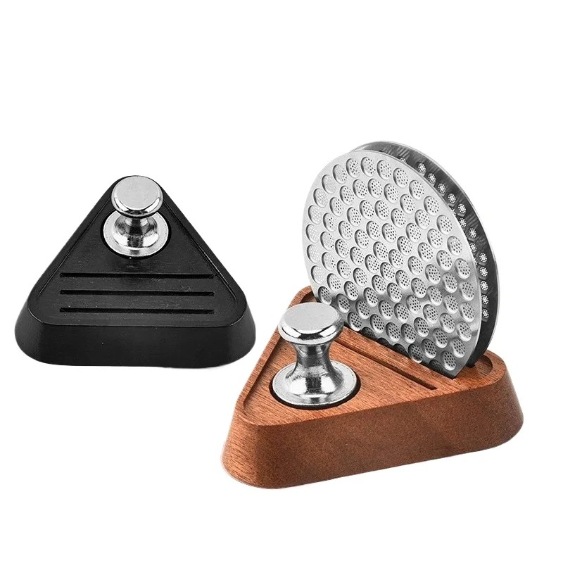 Coffee Equipment Organizer - Soporte Universal de Madera Reutilizable para