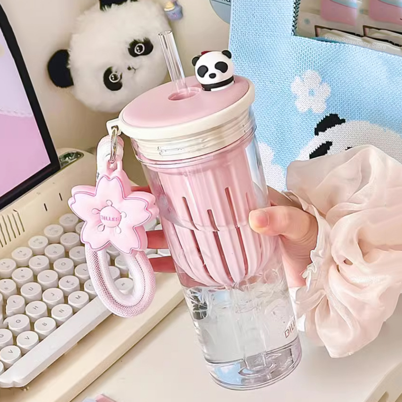 Coffee Equipment Gift - Botella de agua Kawaii de 650ml