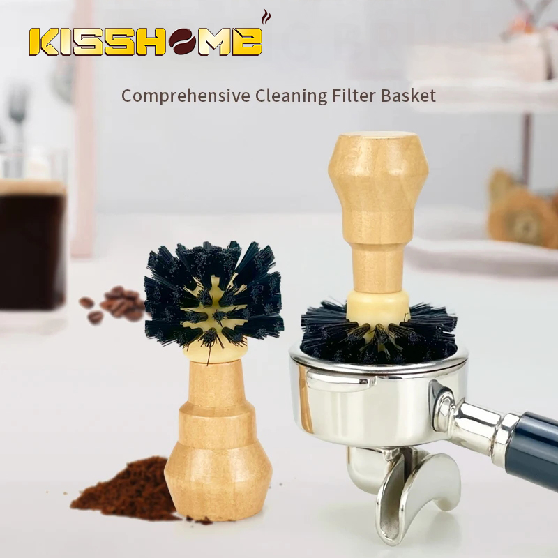 Coffee Equipment Cleaner - Limpiador de cepillos de café, cesta