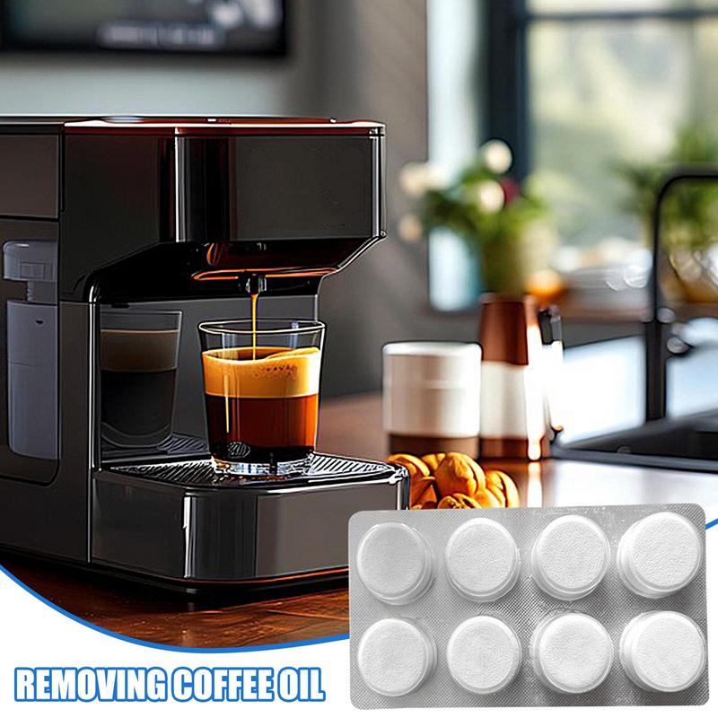 8 piezas de tabletas de limpie - Coffee Equipment At Home reseña y precio