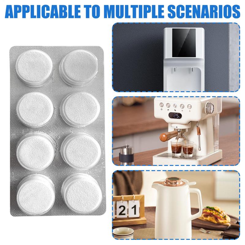 8 piezas de tabletas de limpie - Coffee Equipment At Home reseña y precio