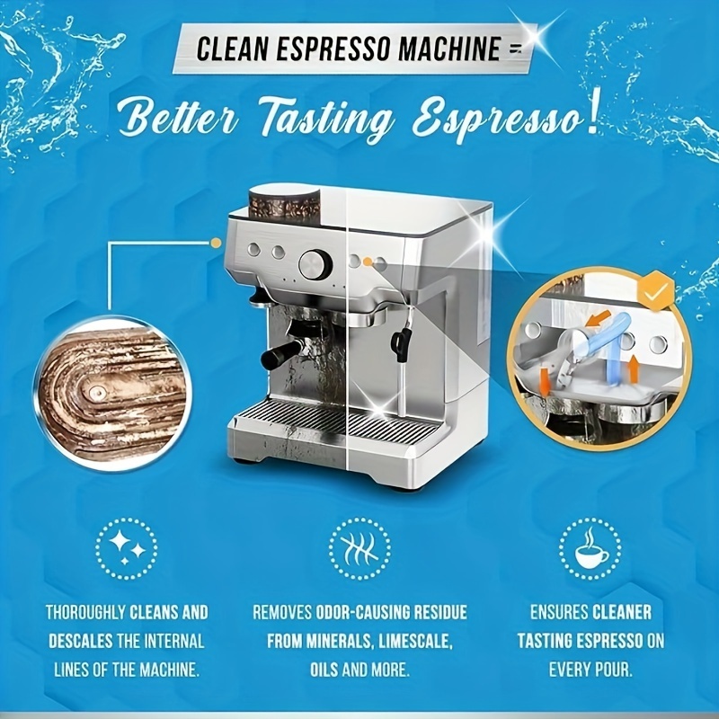 Tabletas de limpieza para máqu - Coffee Equipment Cleaner reseña y precio