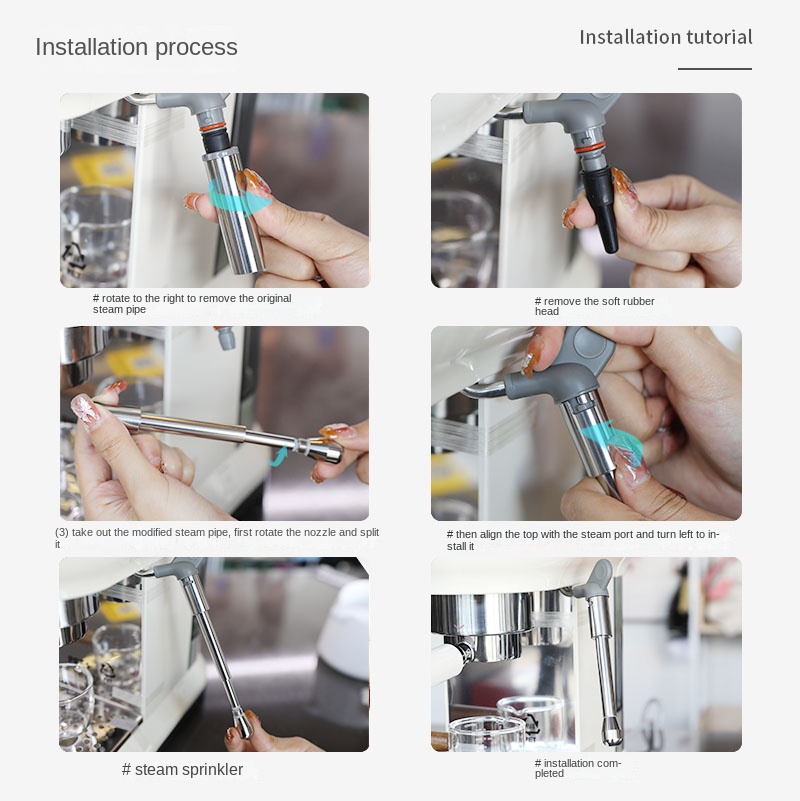 Reemplazo de boquilla de vapor - Steam Wand Tip reseña y precio