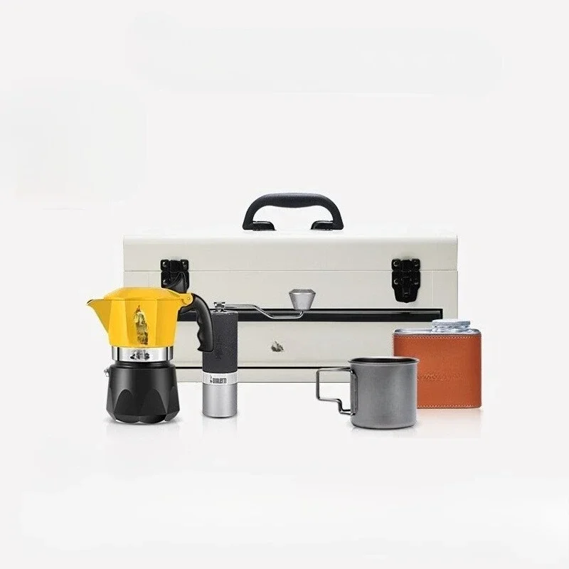Caja de Café para Camping, Caf - Coffee Equipment Gift reseña y precio