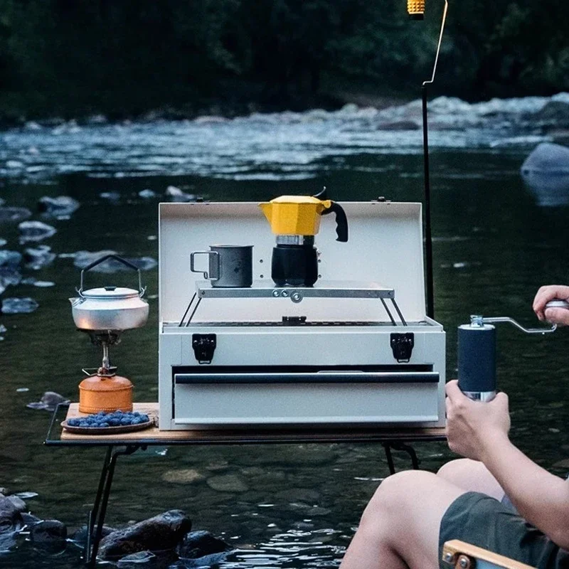 Caja de Café para Camping, Caf - Coffee Equipment Gift reseña y precio