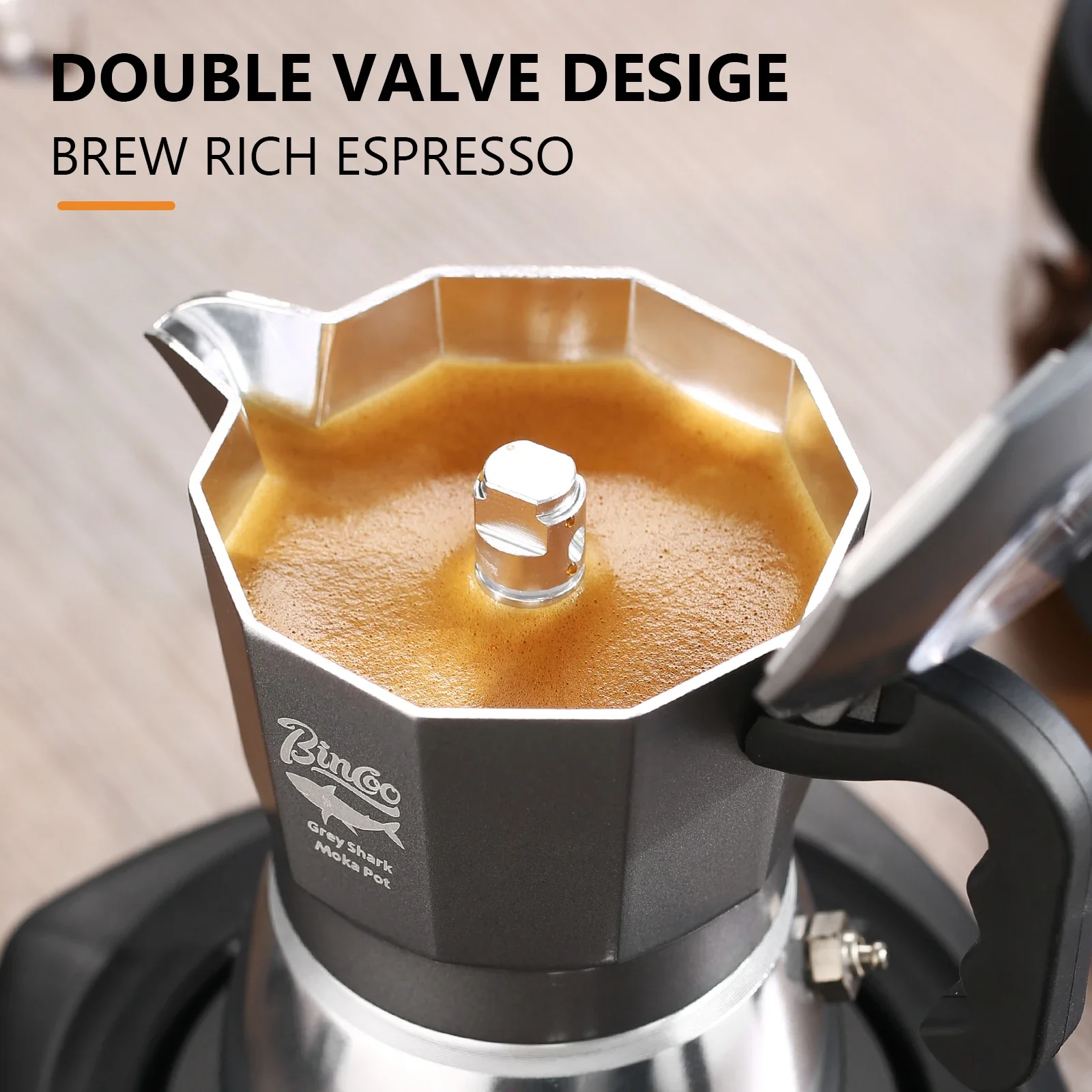 Cafetera Moka Bincoo de 2 Taza - Hero Coffee Equipment reseña y precio