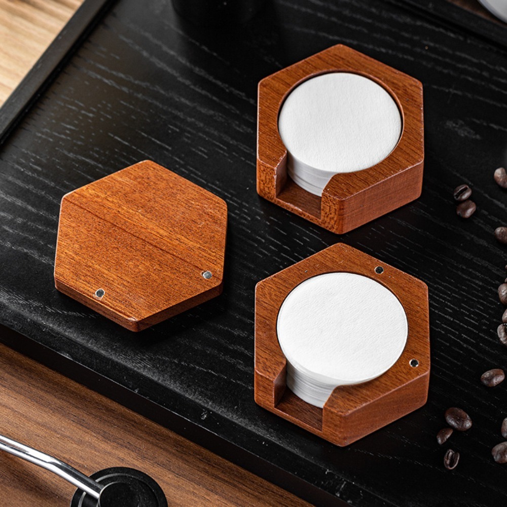 Caja de papel de filtro de caf - Coffee Equipment Organizer reseña y precio