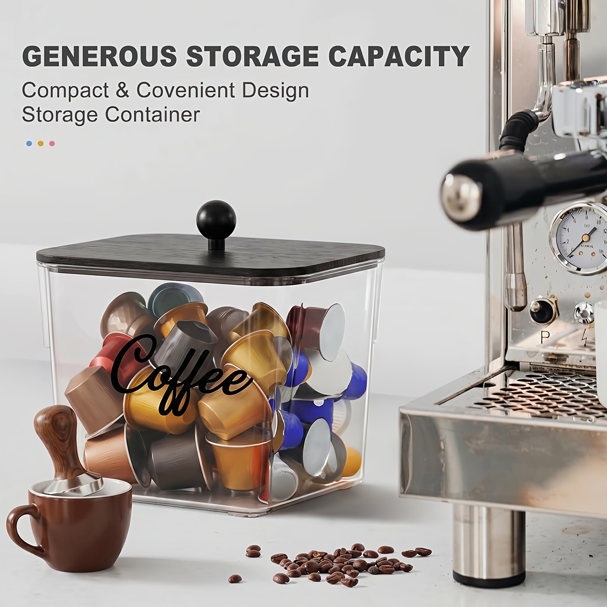 Organizador de Cápsulas de Caf - Coffee Equipment Organizer reseña y precio