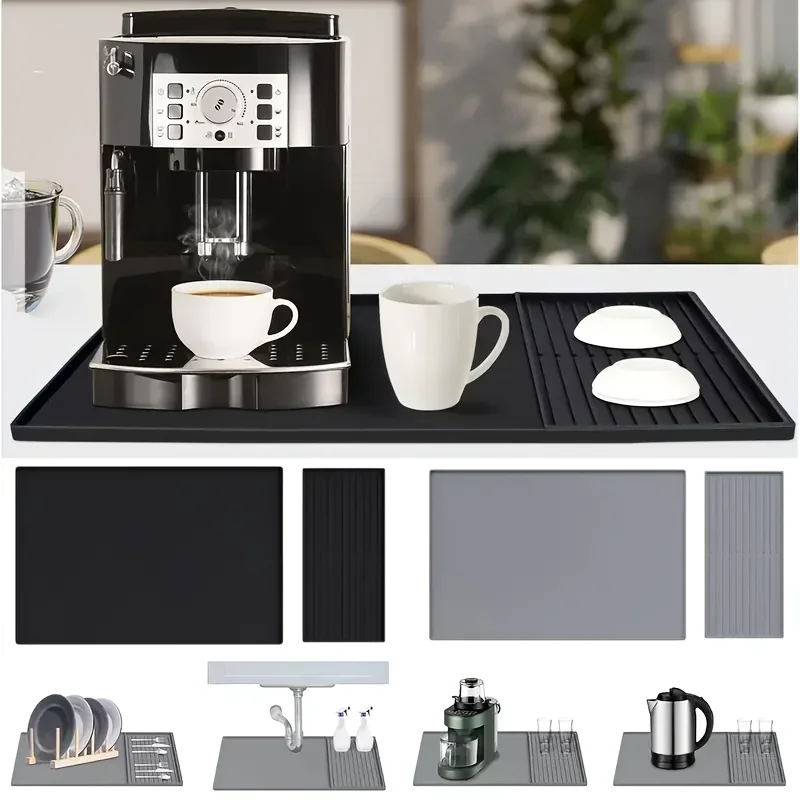 Tapete de silicona 2 en 1 para - Coffee Equipment Organizer reseña y precio