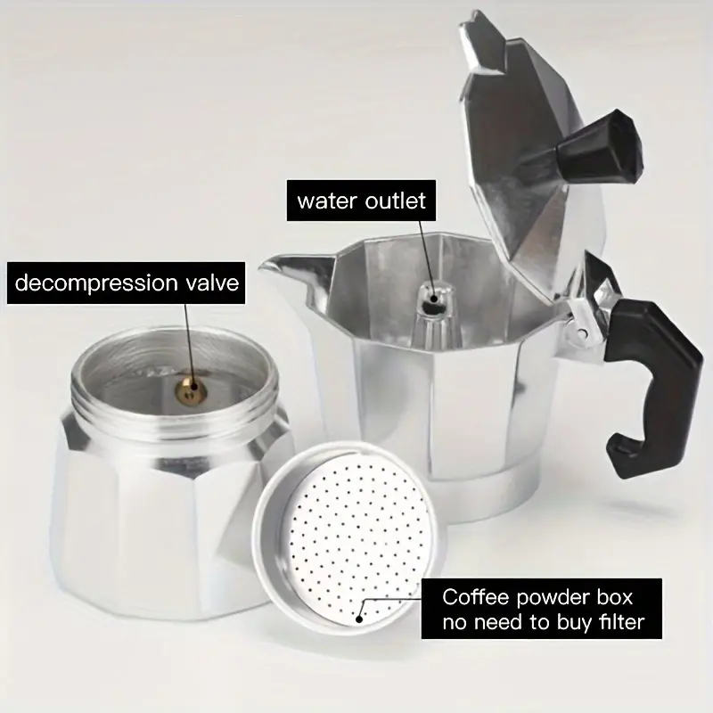 Cafetera Moka Clásica de Alumi - Hero Coffee Equipment reseña y precio
