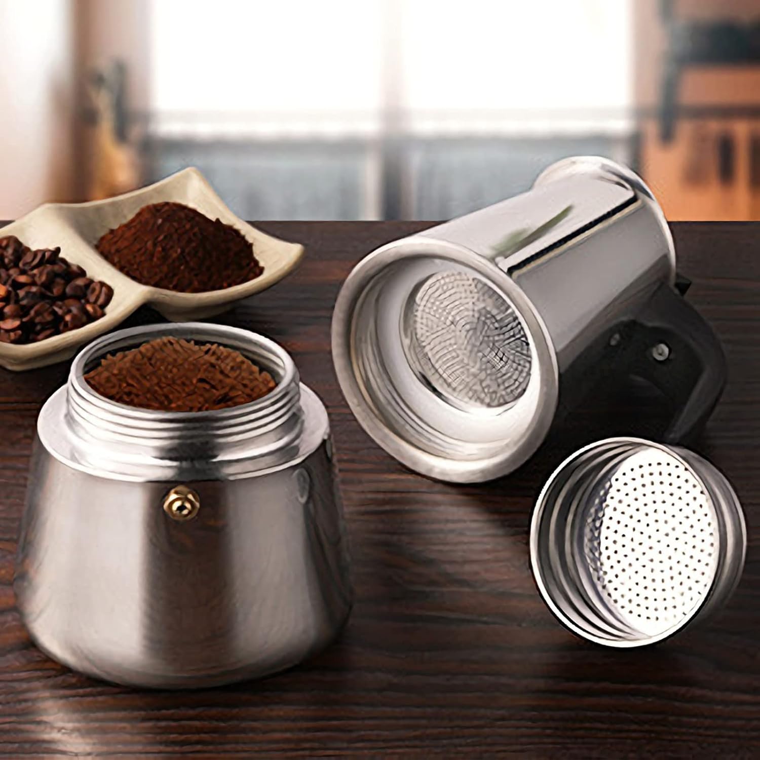 4/6/9 tazas Moka Pot Caffe Taz - Hero Coffee Equipment reseña y precio