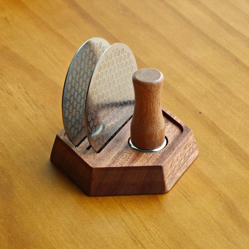 Soporte Universal de Madera He - Coffee Equipment Organizer reseña y precio