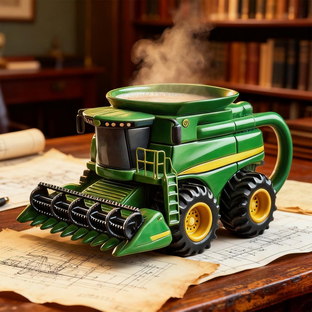 Taza de café de Tractor hecha  - Coffee Equipment Gift reseña y precio