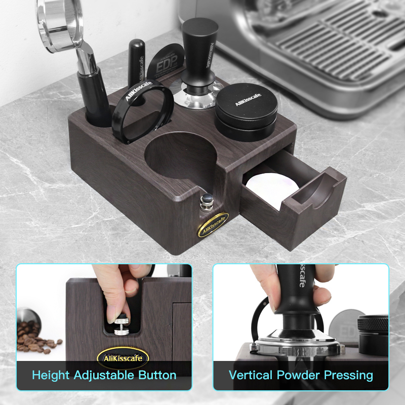 AliKisscafe-estación de compac - Coffee Equipment Organizer reseña y precio