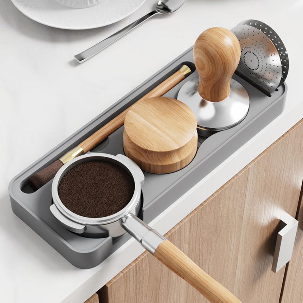 Almohadilla de silicona antide - Coffee Equipment Organizer reseña y precio