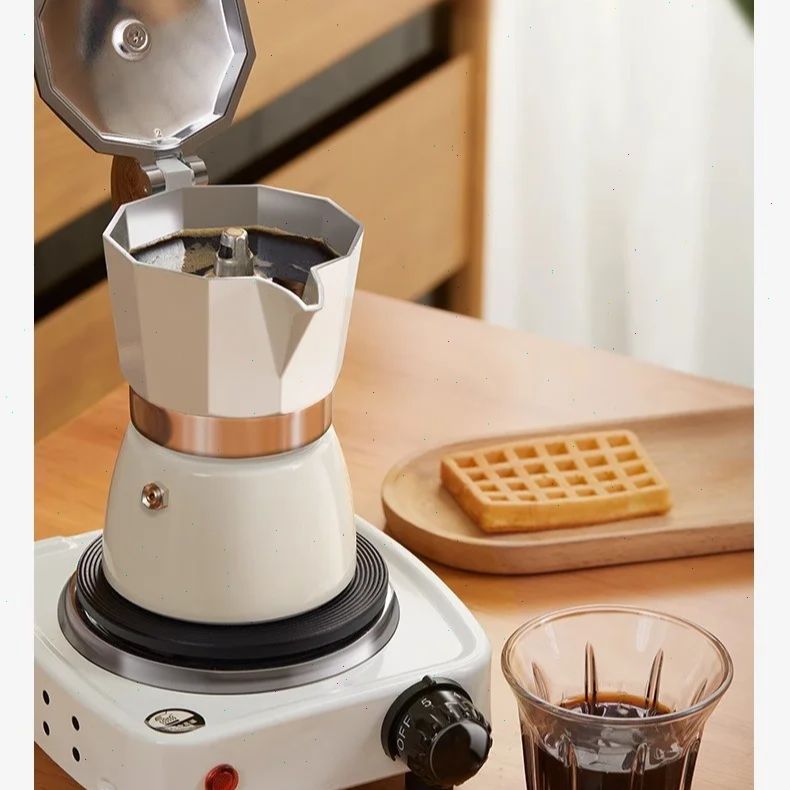 Olla Moka de fondo redondo, ca - Hero Coffee Equipment reseña y precio